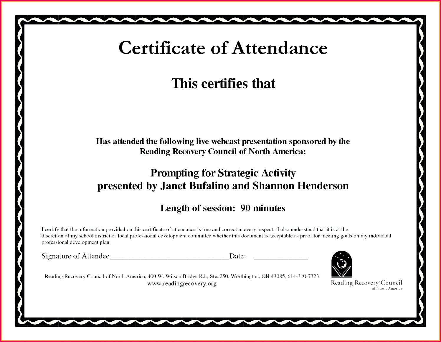 sample puter course pletion certificate beautiful of attendance template free word copy printable editable certificates birthday