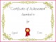 4 Certificate Templates Achievement Award