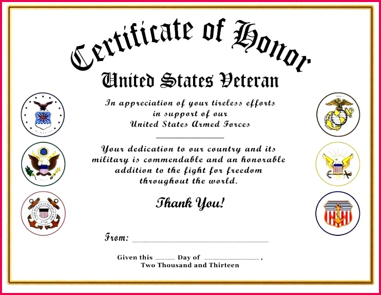 free veterans day certificate templates air force of service military appreciation template ideas thank you t for employees ce