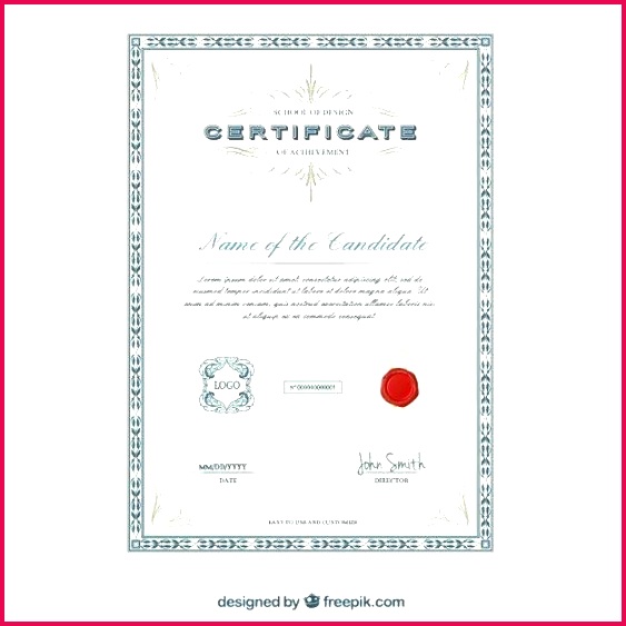 elegant certificate template vector free design templates award certificates word for awards printable
