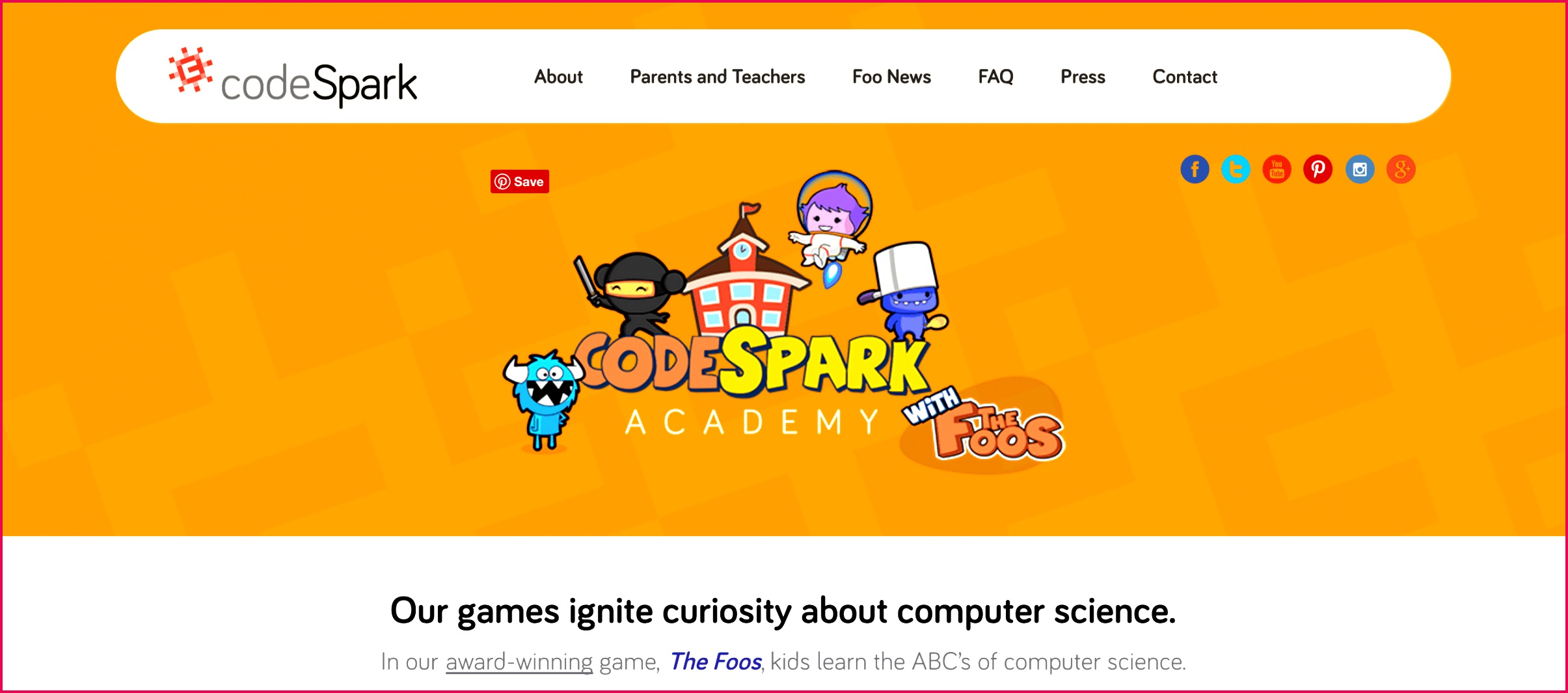 Designed to inspire younger students to engage in coding codeSpark introduces students to puter science through a fun interface