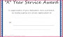 6 Community Service Award Certificate Sample
