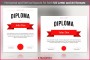 5 Diploma Certificate Template Psd Free Download
