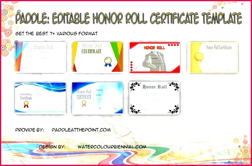 editable honor roll certificate templates printable award certificates free high template specialization sample of certifi
