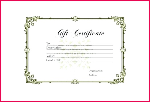 blank t certificate templates doc free premium template christmas voucher