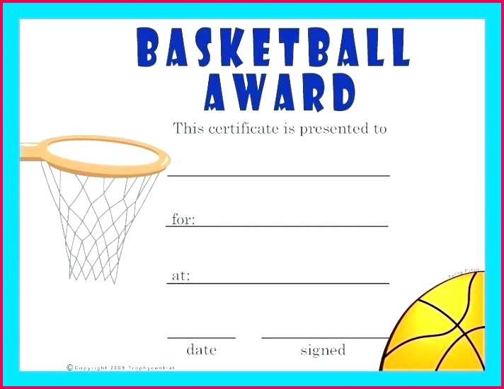 sports certificate template word printable award certificates for of participation awesome free basketball