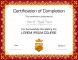 5 Free Certificate Of Recognition Word Template