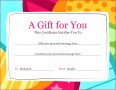 6 Free Christmas Gift Certificate Template Mac