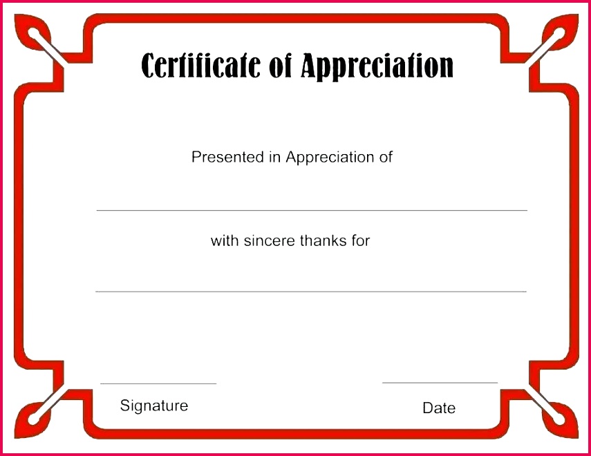 awards thank you award template printable for students parents blank certificates free certificate templates ribbon appreciation ideas pages