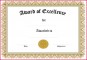 3 Free Printable Certificate Of Excellence Template