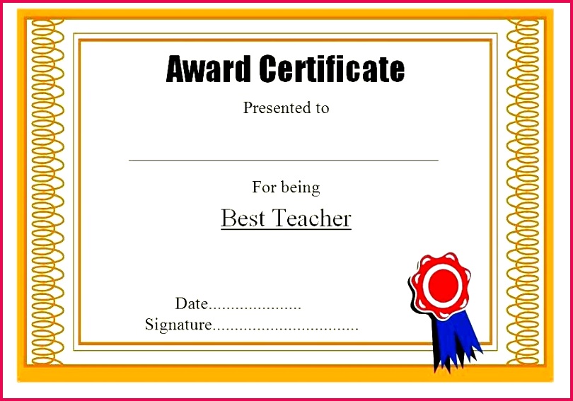 teacher appreciation certificate best award template maker free card templates certificates for teachers the w