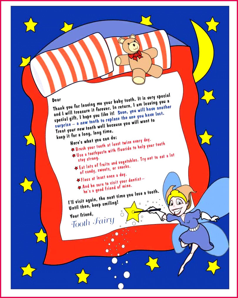 tooth fairy letter 31