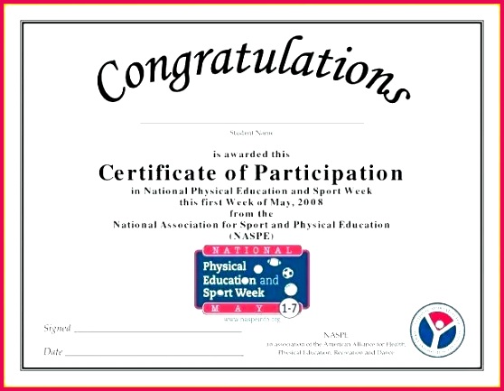 sports participation certificate templates turabian template 0d
