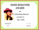 6 Good Behavior Certificate Templates