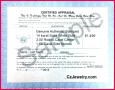 3 Jewelry Certificate Of Authenticity Template