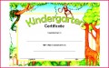 6 Kindergarten Diploma Certificate Template