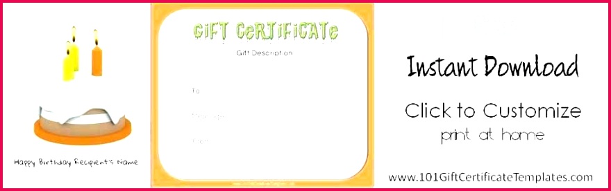 spa t certificate template templates free birthday day