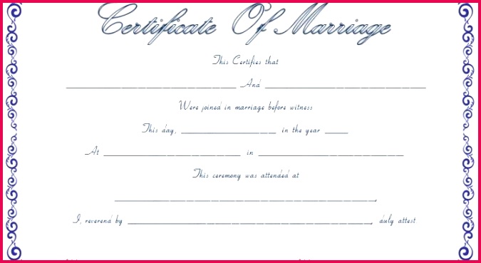 marriage certificate template free editable marriage certificates of free editable marriage certificates 750x410