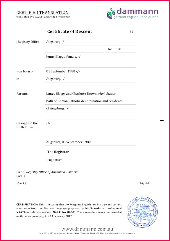 certificate translation marriage license template free fake birth elegant certified transla