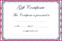 4 Mary Kay Gift Certificate Template