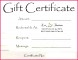 4 Massage Gift Certificate Sample
