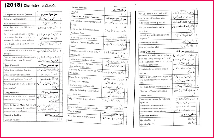 Mathematics 9 Fbise Past Paper 2014 03975 | FabTemplatez