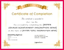 135aed0fe de a54cb certificate of pletion certificate templates