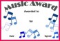 6 Music Award Certificate Templates Free