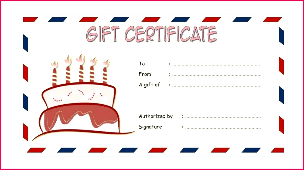 birthday t certificate template happy voucher printable free card d formal templates