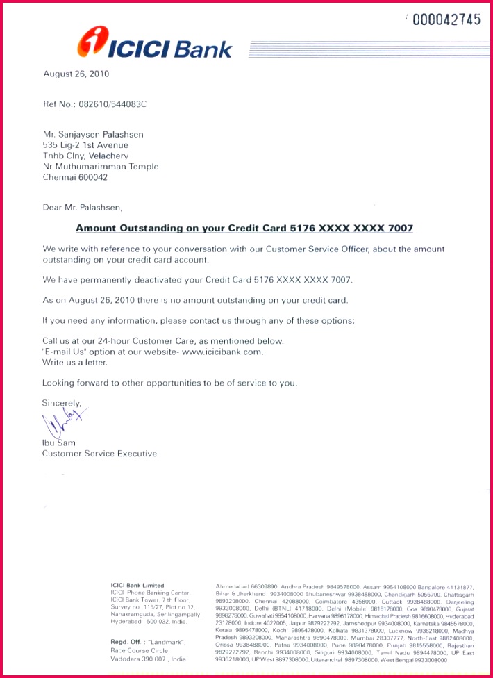 icici bank letter format gallery letter format formal example