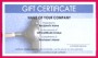 7 Print Shop Gift Certificate Template