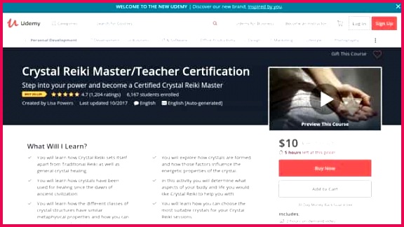 Crystal Reiki MasterTeacher Certification