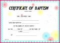 3 Religious Baptism Certificate Templates