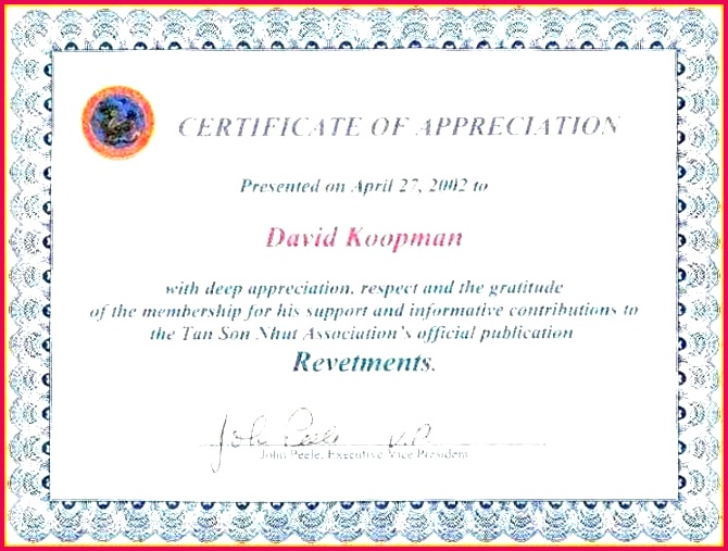 free certificate appreciation award wording gallery of mple templates sample template
