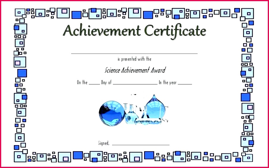 printable science certificates templates certificate template fair participation free