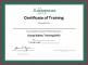 5 Template Of Certificate Of Training