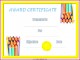 3 Templates for Certificates for Children