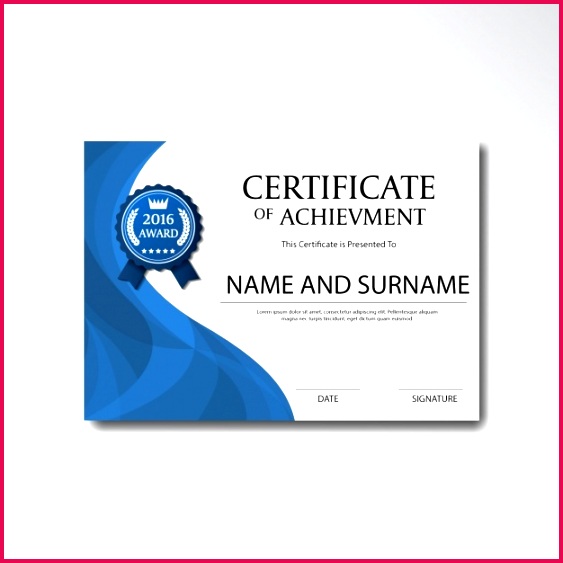 typing certificate template