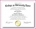 7 University Graduation Certificate Template Psd