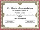 3 Volunteer Certificate Of Appreciation Templates