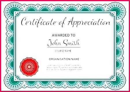 inspirational certificate appreciation templates to choose from of template word doc sample text unique and cert