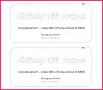 6 Word Gift Certificate Template Editable