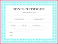 7 Blank Share Certificate Templates Uk