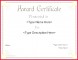 7 Blank Template Certificate Of Achievement