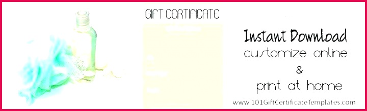 spa t certificate template day coupon voucher free