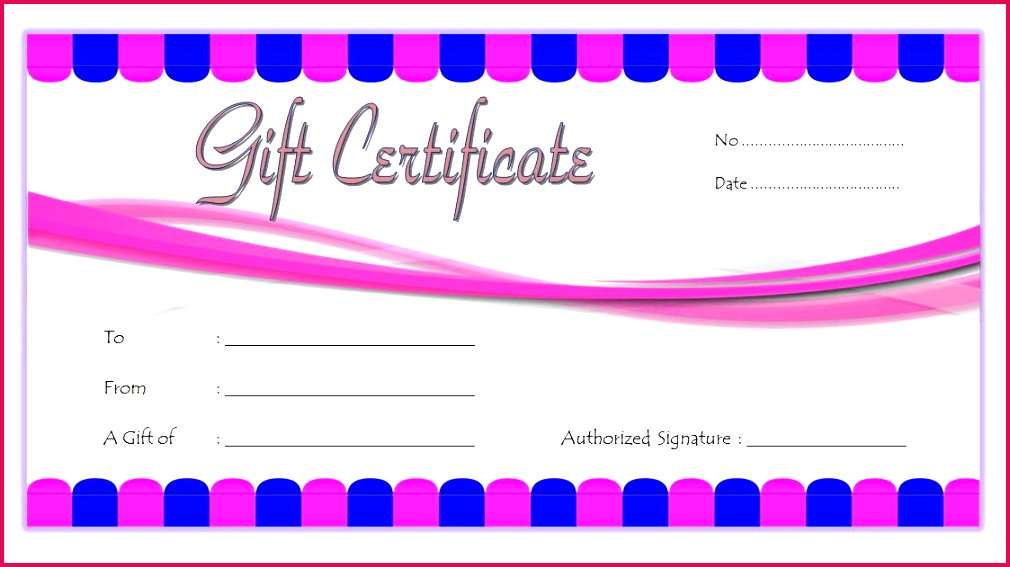 Nail Salon Gift Certificate 5