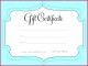 6 Salon Gift Certificate Template Free Download