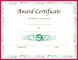 4 Sample Award Certificates Templates for Kids