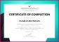 3 Training Completion Certificate Sample Letter